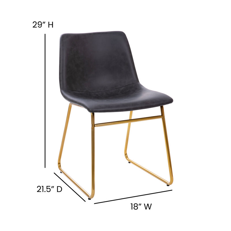 Leather Dining Chairs image number 5