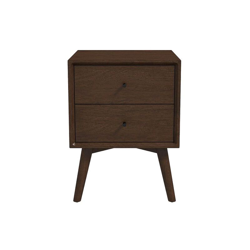 Ashcroft Furniture Co Caroline Mid Century Modern Style Night Stand