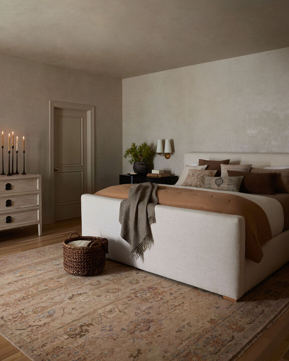 PLL0077 Beige/Multi 18''x18'' Polyester Pillow