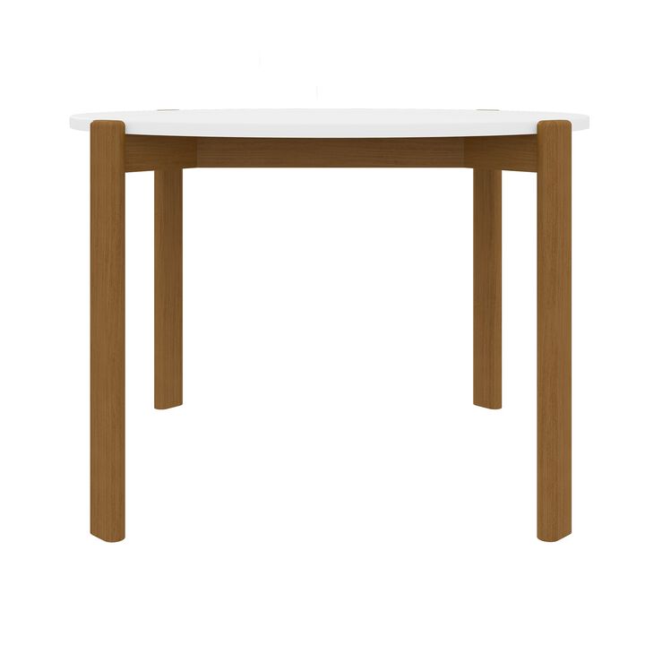 Gales White Round Dining Table
