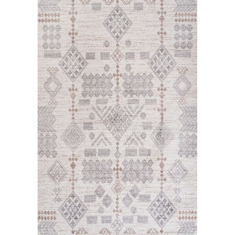 Bhalil Berber Diamond Geometric Area Rug