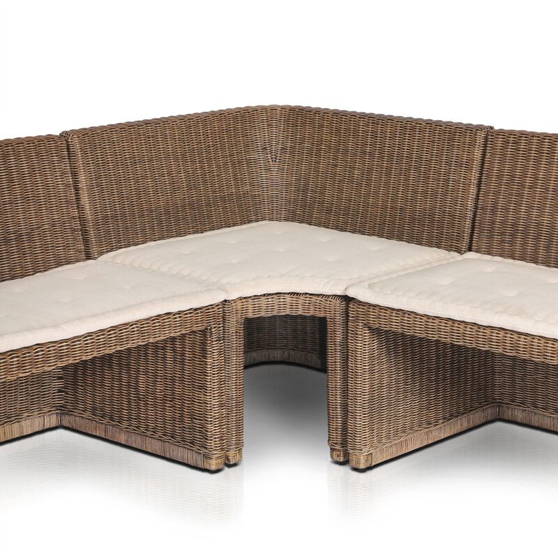 Senna 117" U-Shaped Dining Banquette