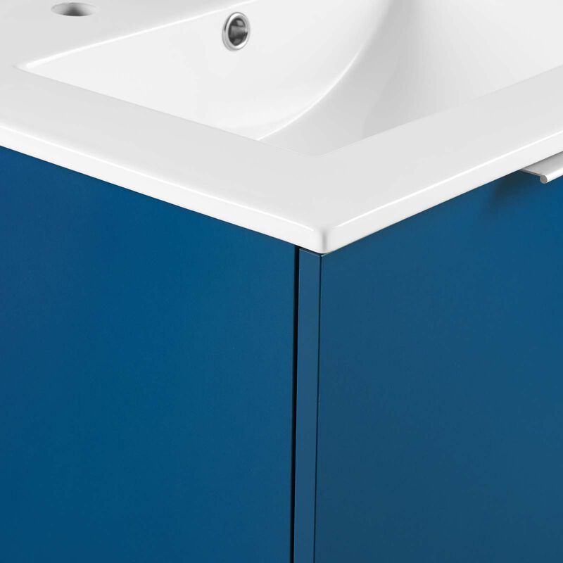 Maybelle 24" Wall-Mount Bathroom Vanity image number 7