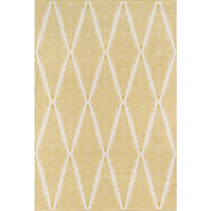 Erin Gates Contemporary Rectangle Area Rug, Citron, 2' X 3'