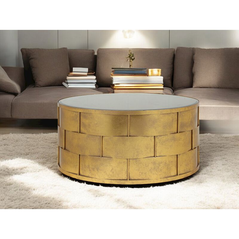 Pangea Home Z-Margot Coffee Table Gold
