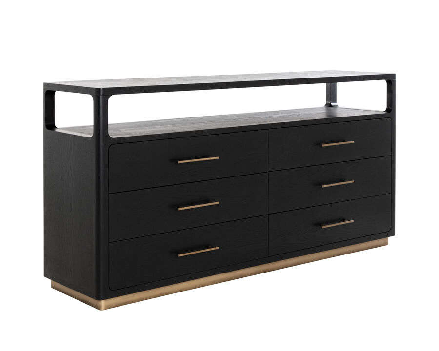 Danette Black Dresser