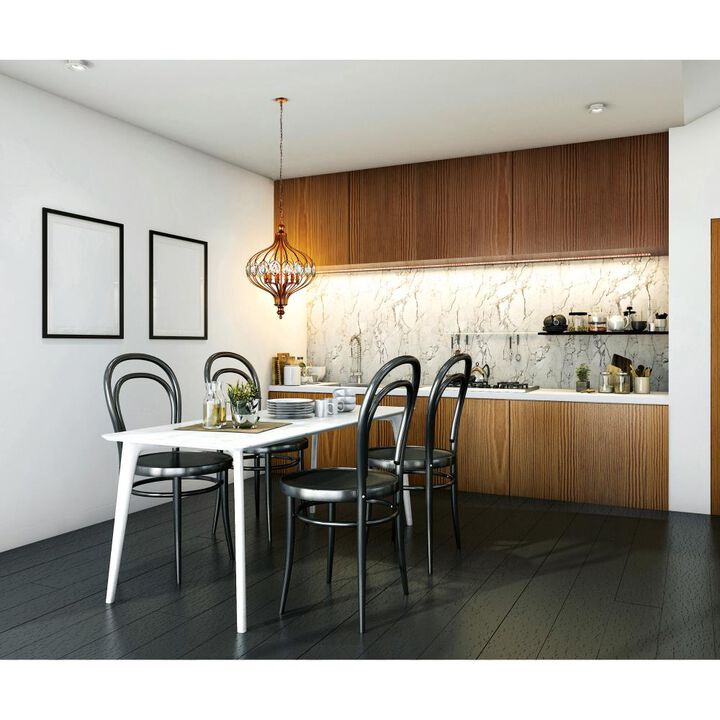 Altair 6 Light Chandelier With Antique Bronze Finish