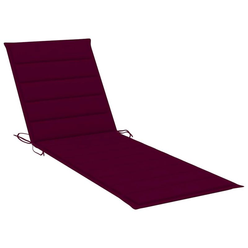 Sunlounger Grey Solid acacia wood Standard size loungers