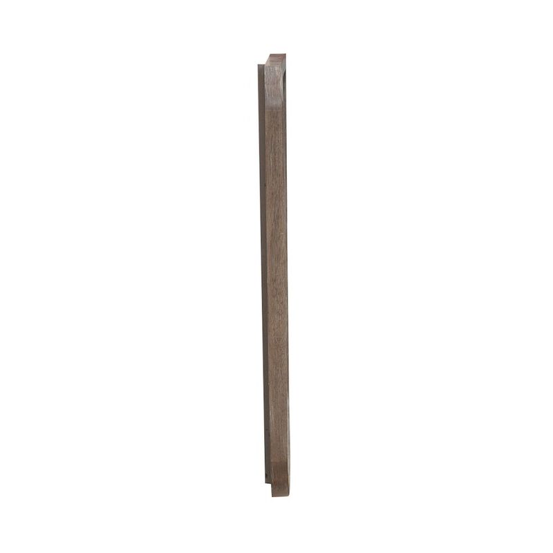 Liberty Furniture South Bend Landscape Mirror Contemporary Wood Framed 42" x 36" - Burnished Clay image number 3