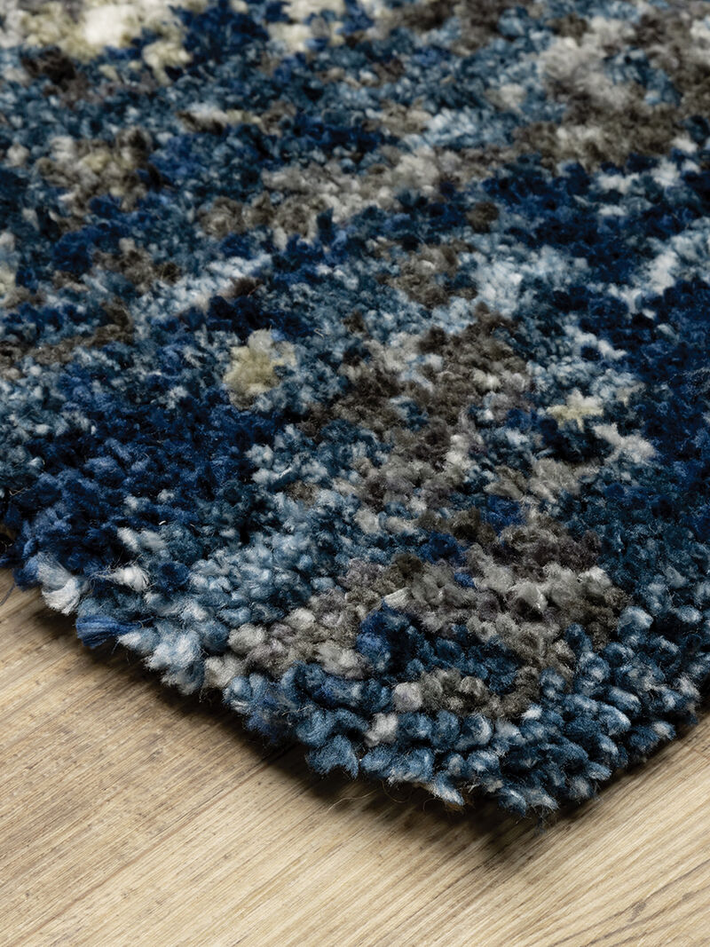 Aspen 5'3" x 7'6" Blue Rug image number 4