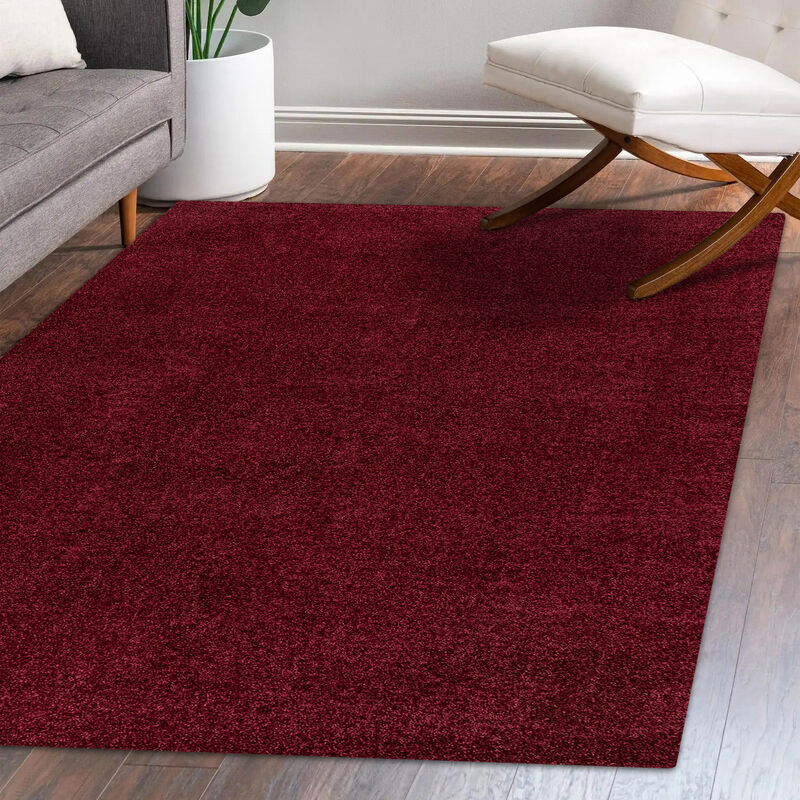 Haze Solid Low Pile Area Rug
