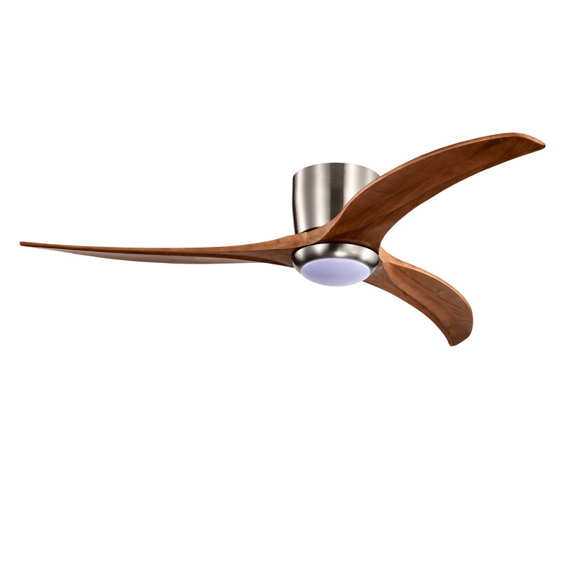 ELEMENT ACE Modern DC Motor Ceiling Fan with Light and Remote Control, Quiet Operation Ideal for Indoor Living Spaces image number 0
