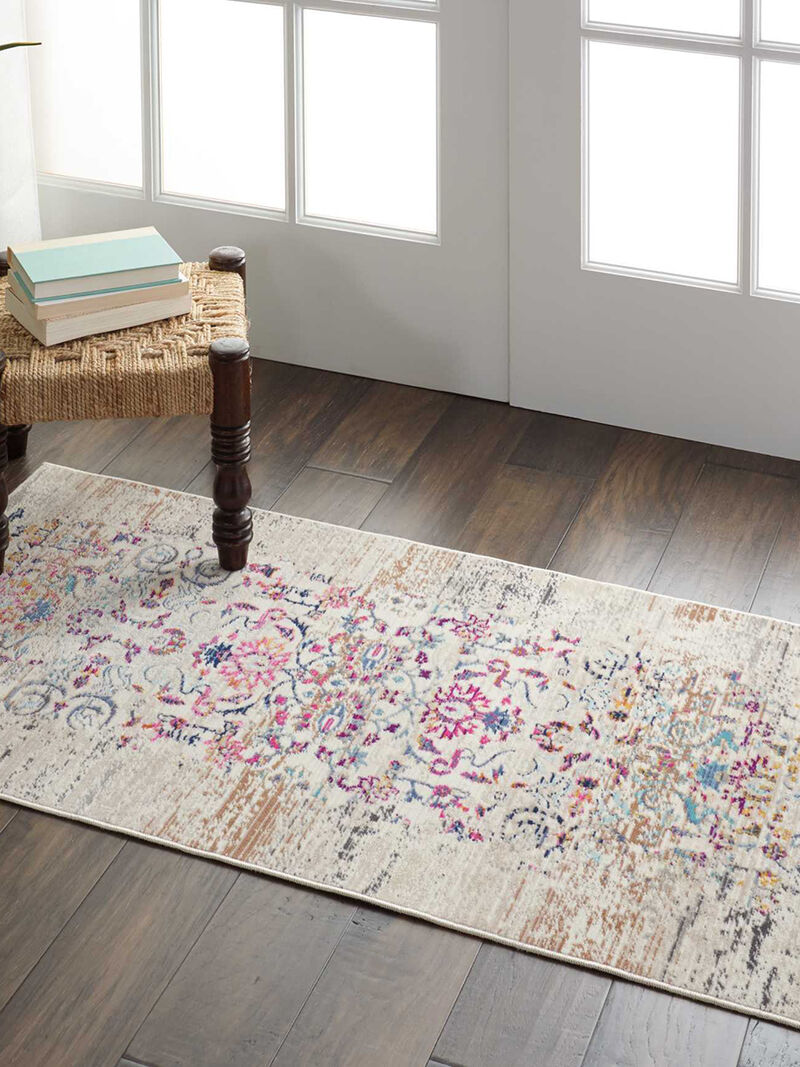 Vintage Kashan VKA02 Ivory 2' x 4' Rug