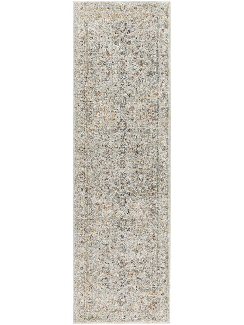 Oushak Home OUS02 Light Gray 2' x 6' Rug image number 0