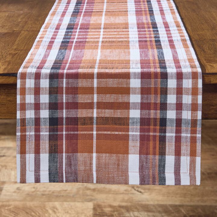 Split P Keaton Plaid Table Runner