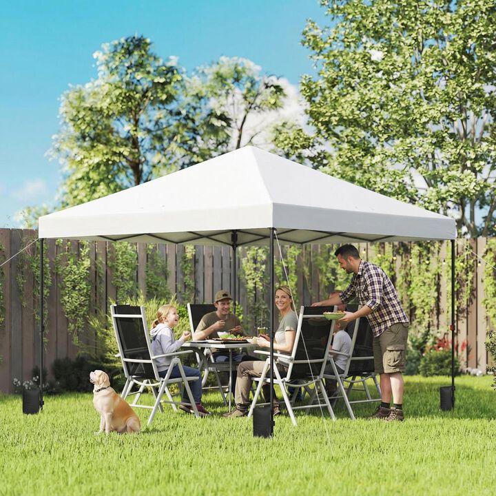 Hivvago 10x10 Pop Up Canopy Tent for Patio