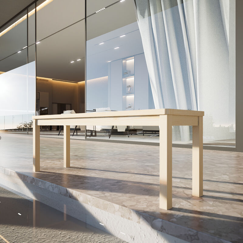 Durelf Outdoor Solid Wood Bench image number 2