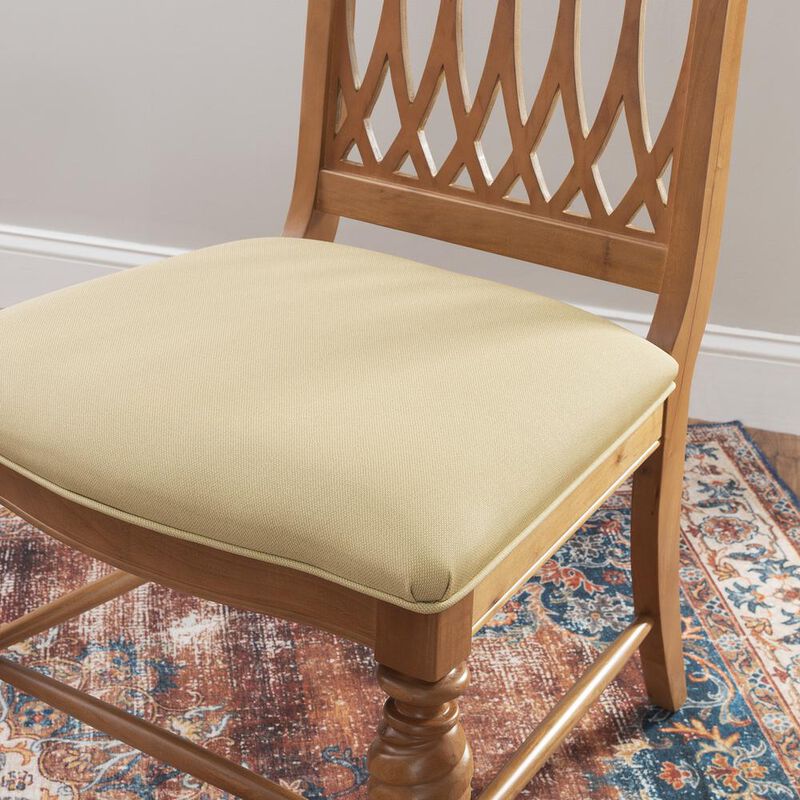 Linon Mercer Chair Natural Set Of 2