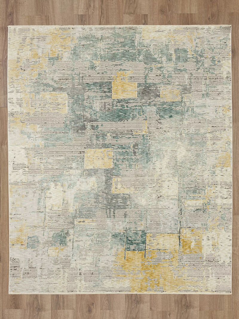Memento Nostalgic Blue 9' X 12' Rug