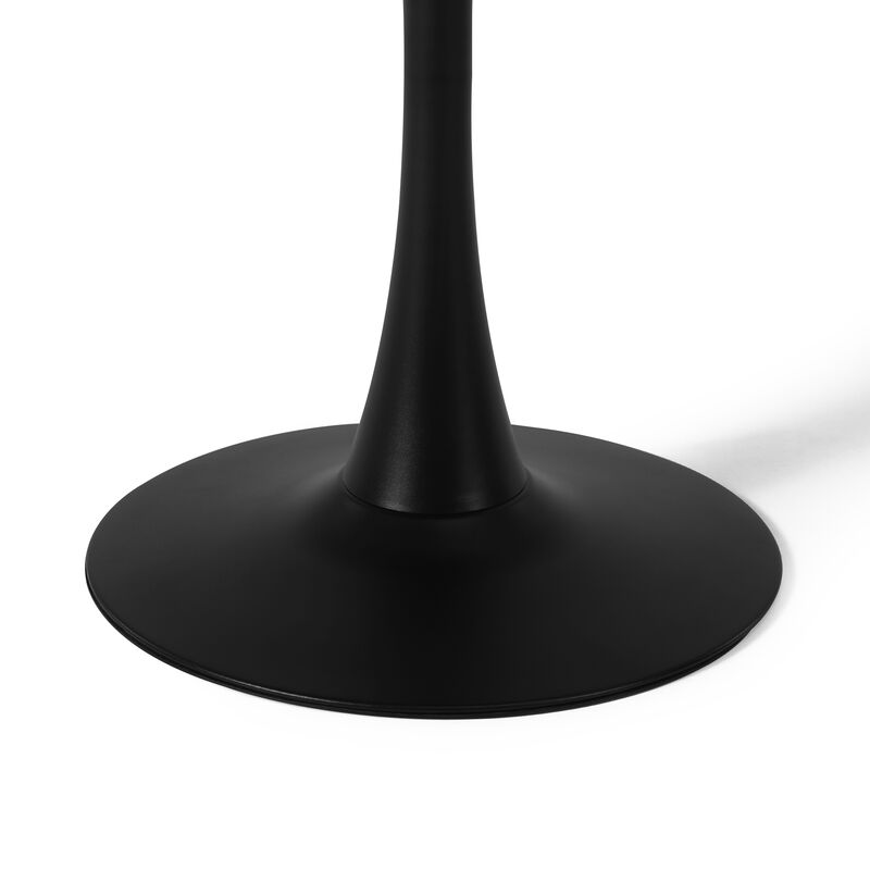 WestinTrends 23.5" Round Outdoor Indoor Metal Cocktail Dining Table image number 4