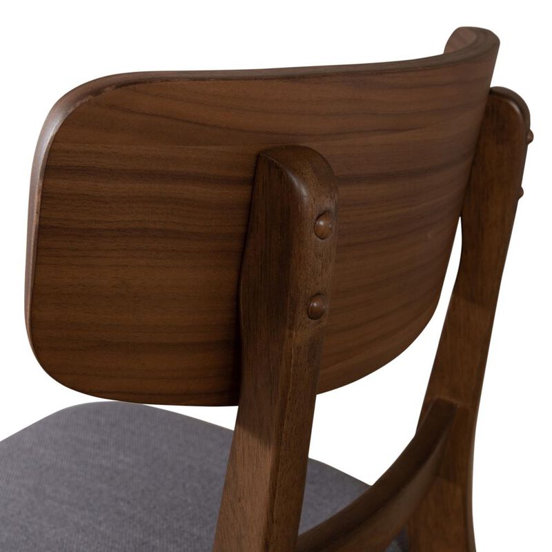 Liberty Furniture Panel Back Side Chair- Grey (RTA)- Set of 2 Contemporary Brown image number 7