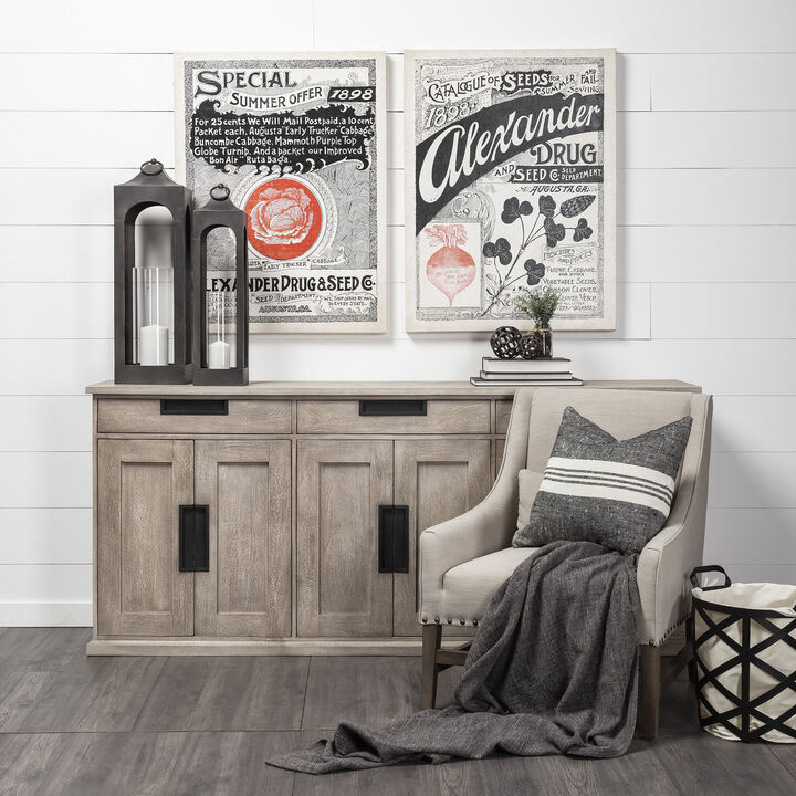 Braxton III Brown Sideboard