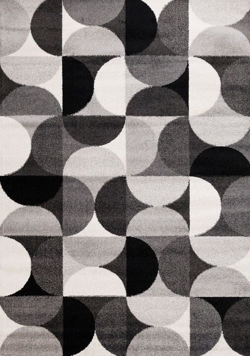 HomeRoots Geometric Area Rug
