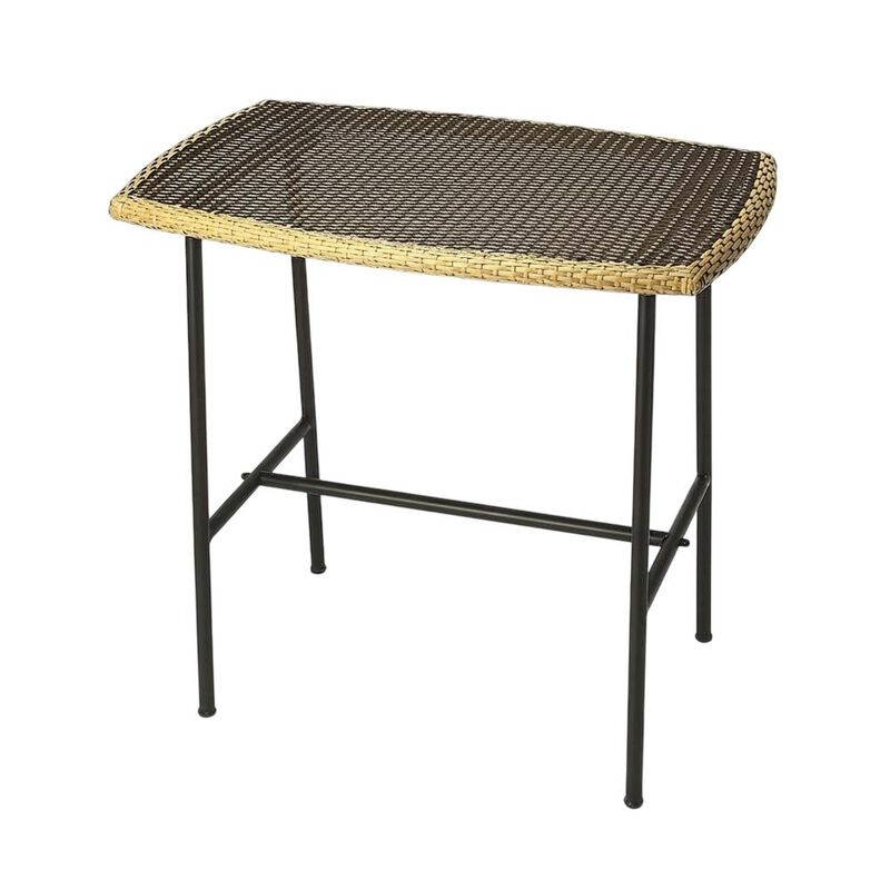 Butler Specialty Freeport Rattan & Iron 36.5"W Pub Table, Multi image number 0