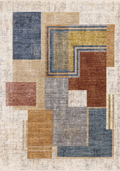 HomeRoots Geometric Area Rug
