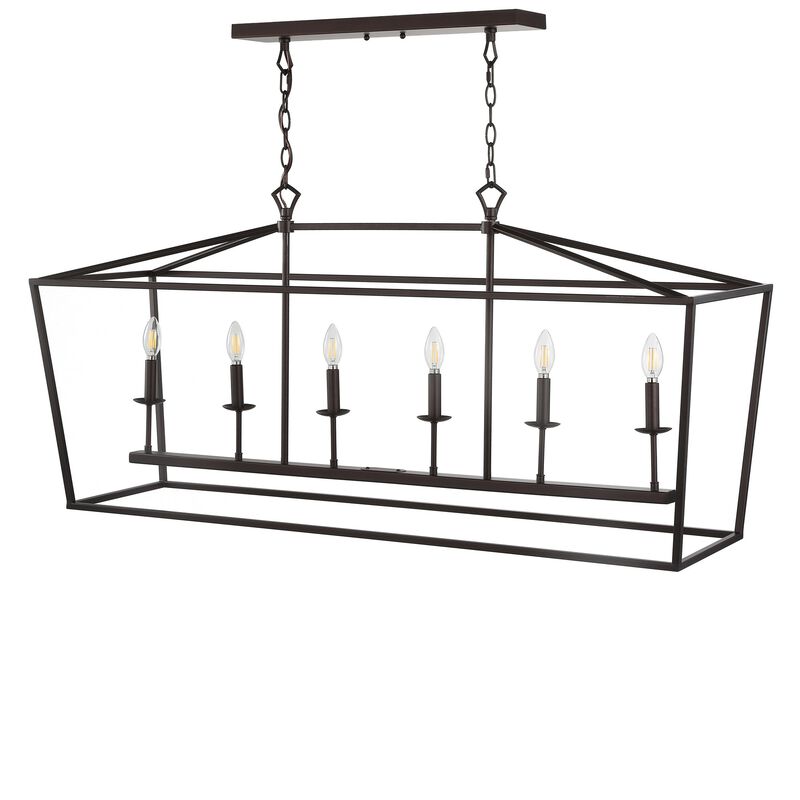 PagodaBulb Lantern Metal LED Pendant