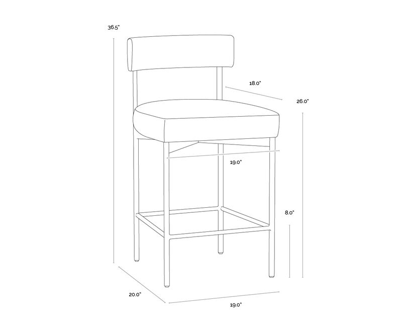 Seneca Counter Stool