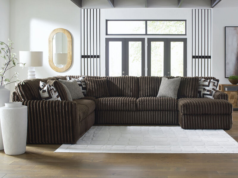 Midnight-Madness 4-Piece Sectional with Chaise image number 1