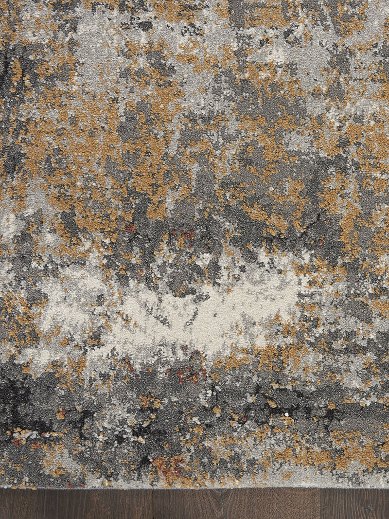 Tangra TNR03 Gray/Multicolor 5'3" x 7'3" Rug