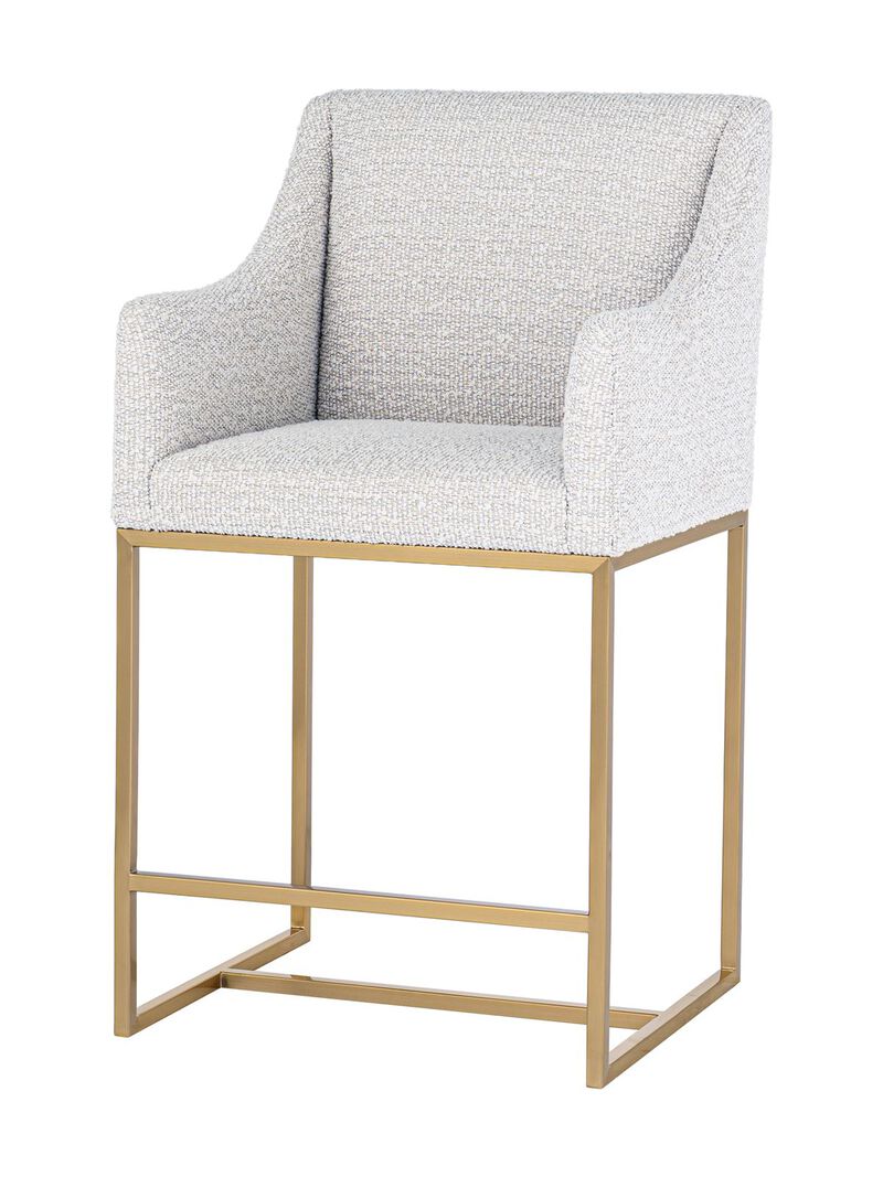 Pinrose Cotton Arm Stool image number 1