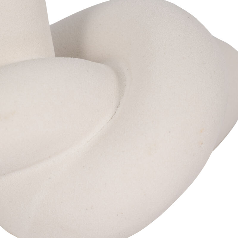 6" Textured Knot Taper Holder image number 4