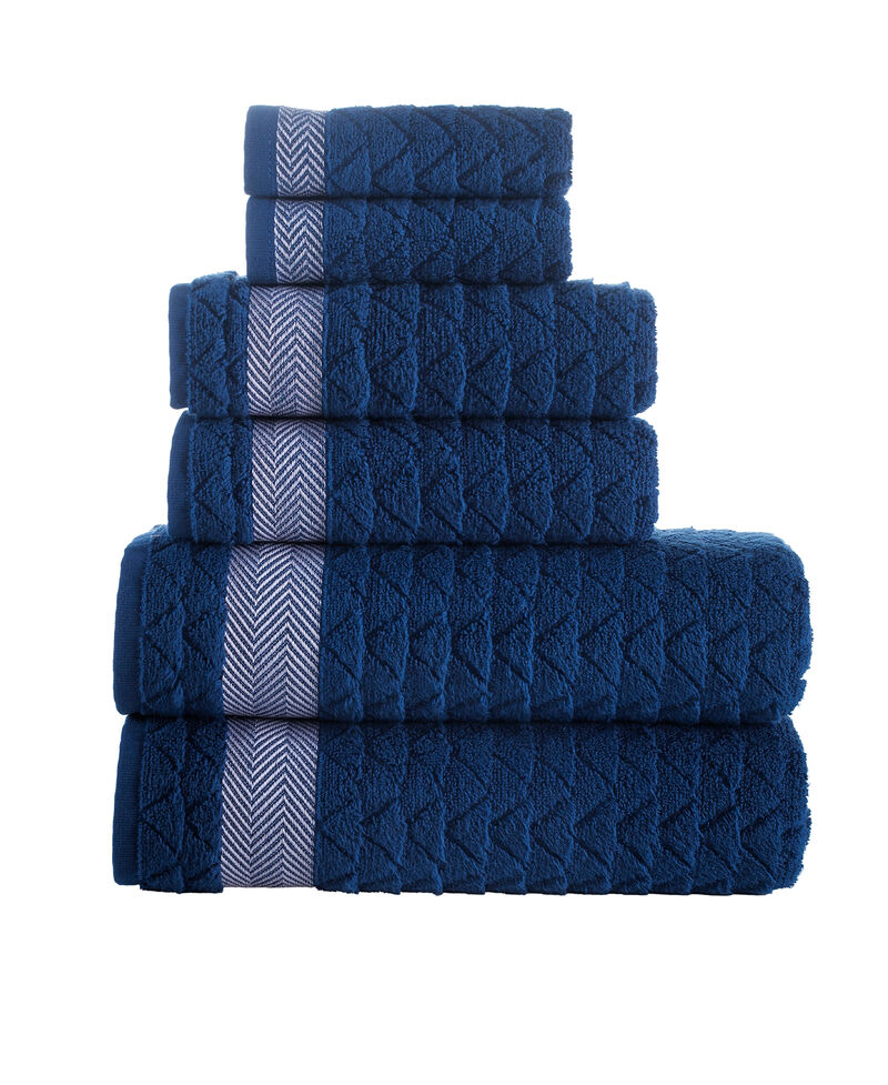 Brooks Brothers Herringbone 6 pcs Towel Set
