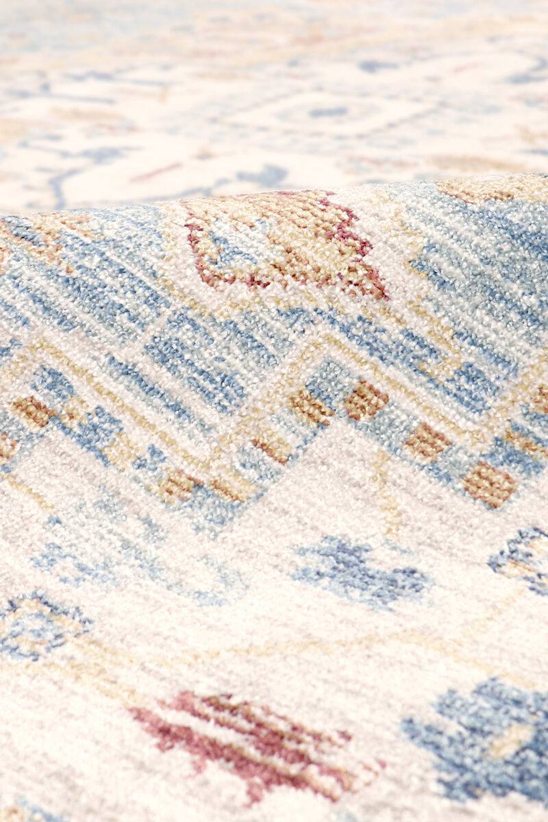 Pasargad Home Turkish Heritage Design L. Blue Area Rug