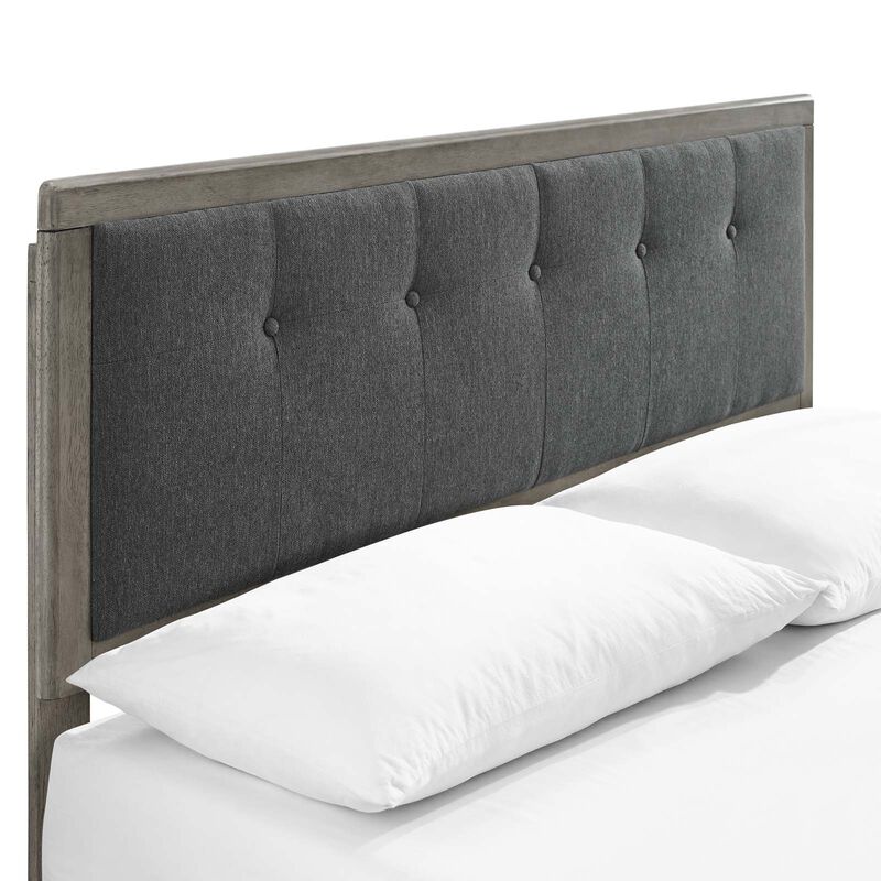 Modway - Willow Queen Wood Platform Bed with Angular Frame image number 5