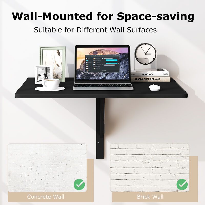 Wall Mounted Folding Table for Small Spaces