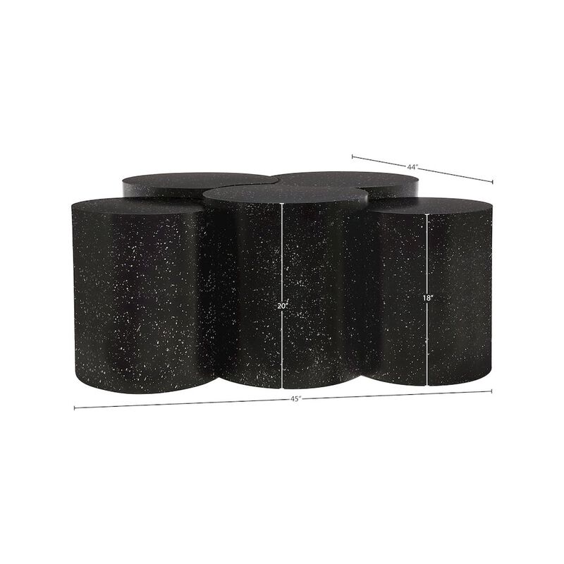 Meridian Furniture Dimple Black Coffee Table