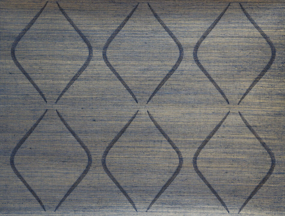Marquise Indigo Wallpaper