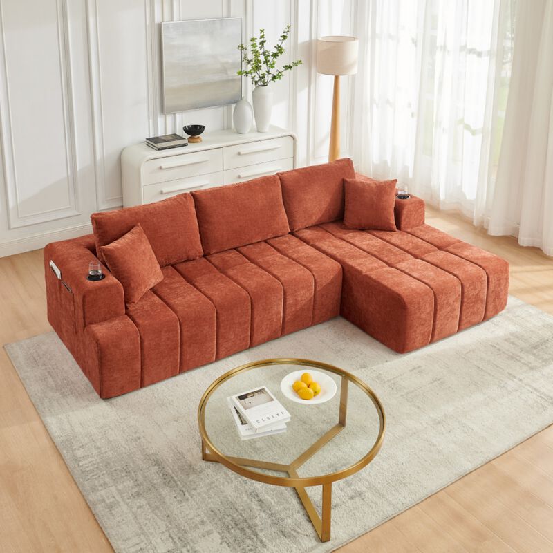 Blufji Modular L-Shaped Sectional Sofa image number 1