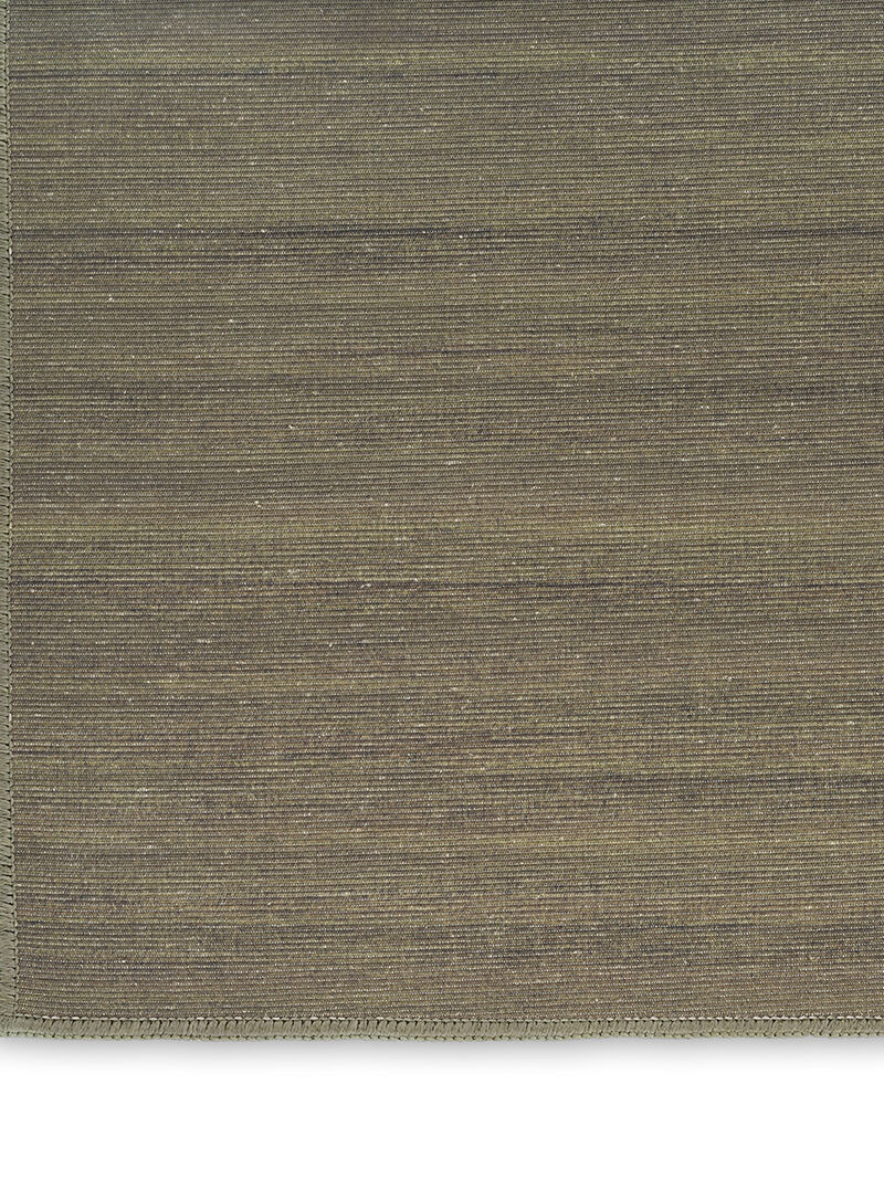 Washable Essentials WAE01 Green 2'2" x 10' Rug image number 3