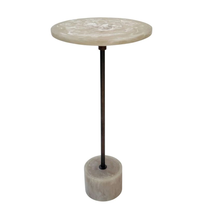 Carolina Chair & Table Solace Pedestal Table - Antique Copper