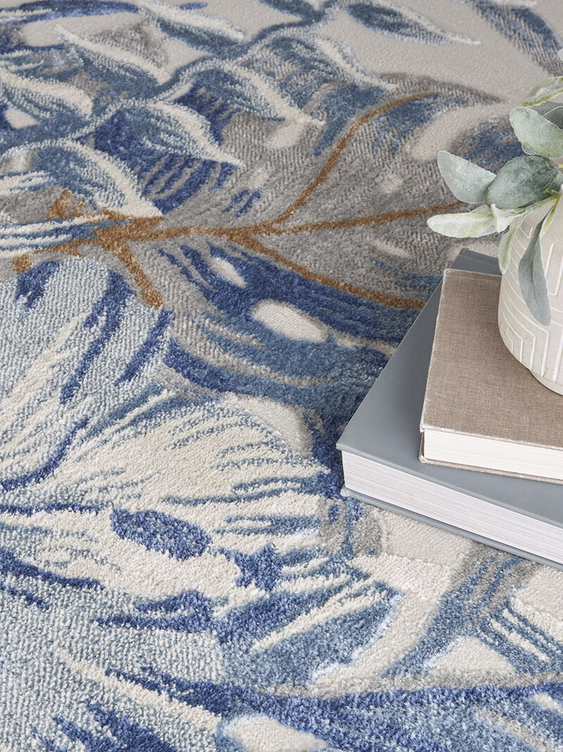 Seaside SDS02 Ivory/Blue 7'10" x 9'10" Rug