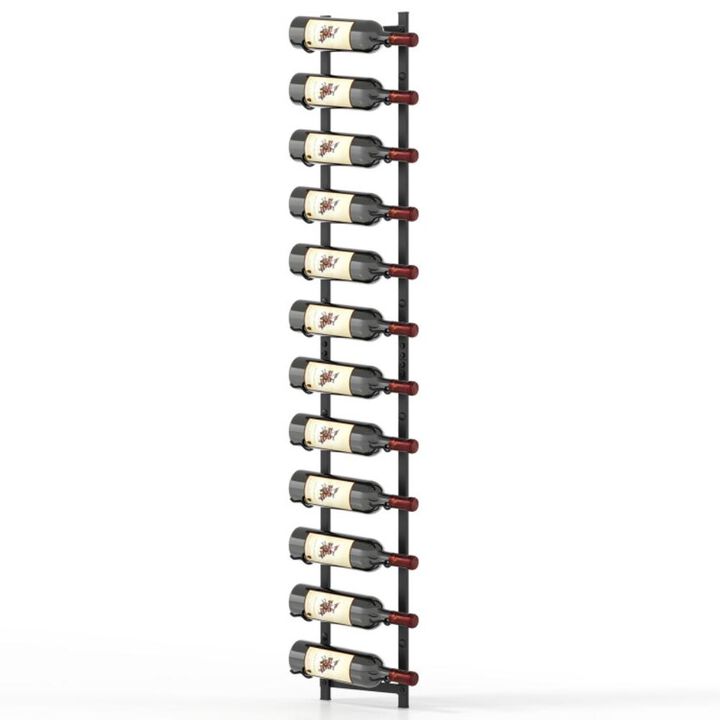 Hivvago Rustproof Wall-Mounted Wine Rack