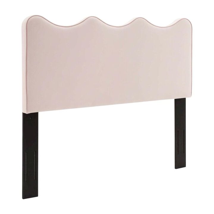 Performance Velvet Twin Headboard with Soft Upholstery and Durable Frame