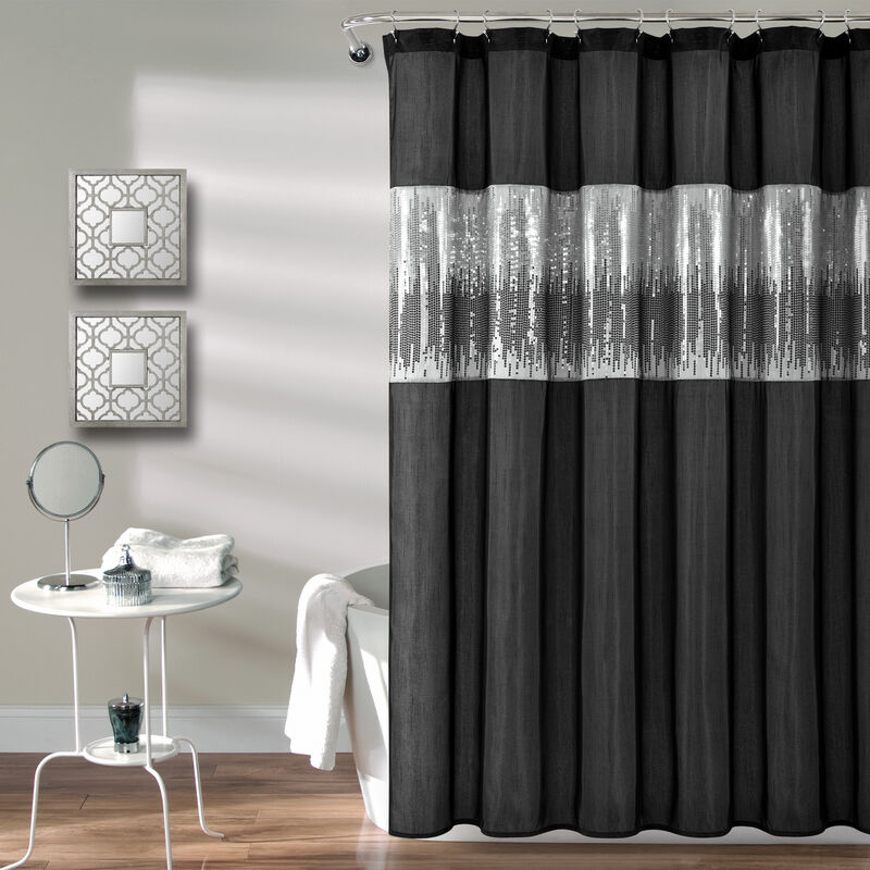 Night Sky Shower Curtain image number 2
