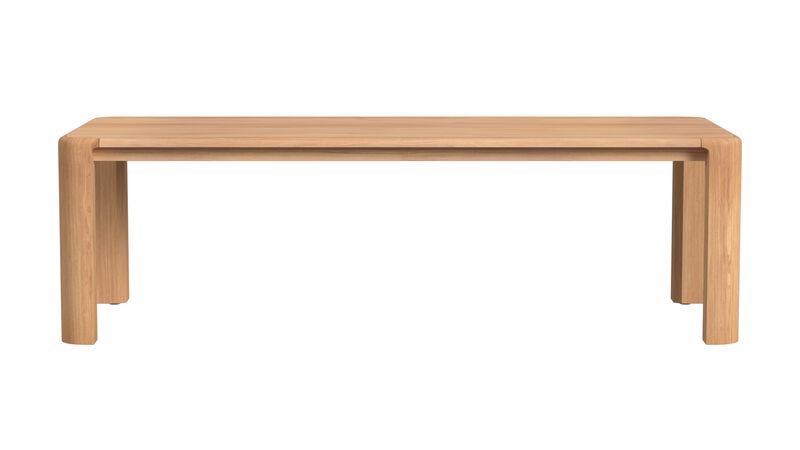 Natural Teak 96" Dining Table