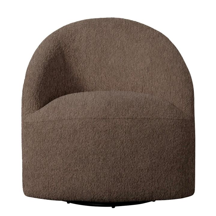 Gracie Mills Yair Modern Upholstered Swivel Chair